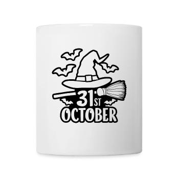 31 octobre Halloween Dicton Citation - Mug blanc - blanc - Devant