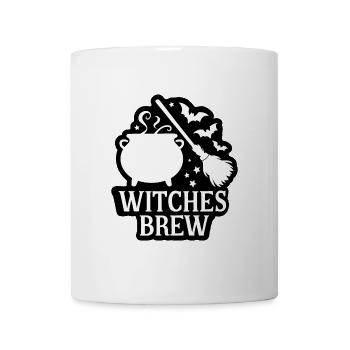 Witches Brew Halloween Saying Quote - Mug - white - Front