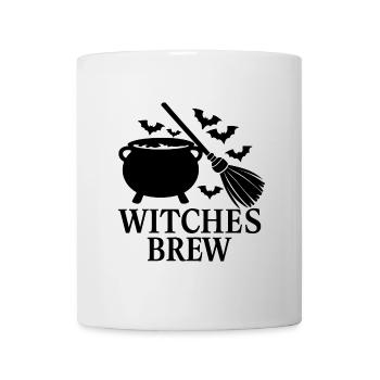 Halloween Saying Quote Witches Brew - Mug - white - Front