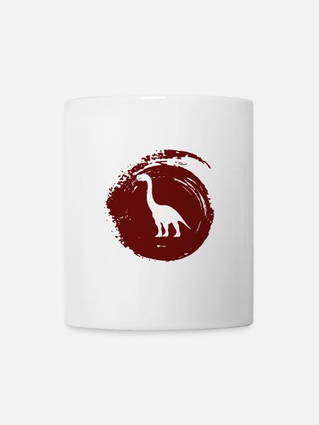Museum Dinosaurier Fossil - Tasse - Weiß