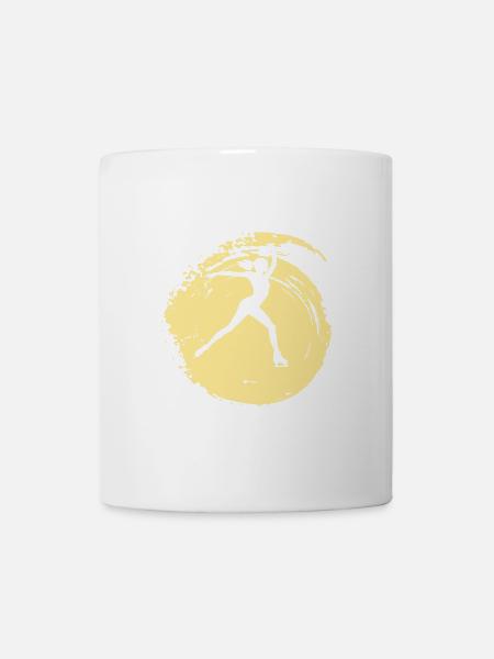 Eislauf Eiskunstläufer Eiskunstlaufen - Tasse - Weiß