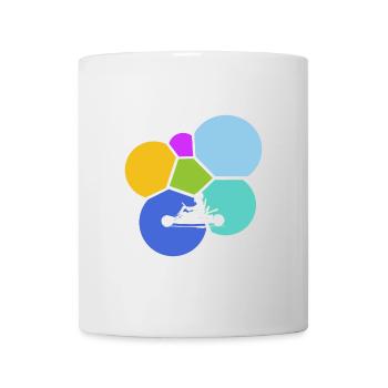 Voiture de course Pilote de course Speedster - Mug blanc - blanc - Devant