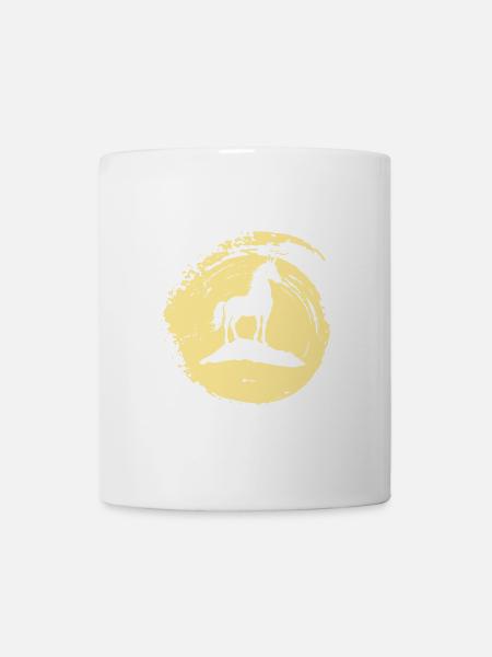 Mythisch Einhorn Fabel - Tasse - Weiß