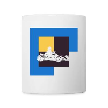 Racing Car Racing Car Speedster - Mug - white - Front
