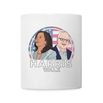 Harris Walz Election - Mug - white - Front