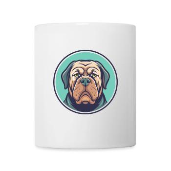 Neapolitanische Dogge Hunderasse Karikatur Kawaii - Tasse - Weiß - Vorne