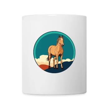 Ponyhof Pferd Ross - Tasse - Weiß - Vorne