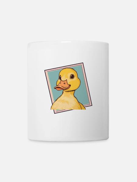 Ente Schnabel - Tasse - Weiß