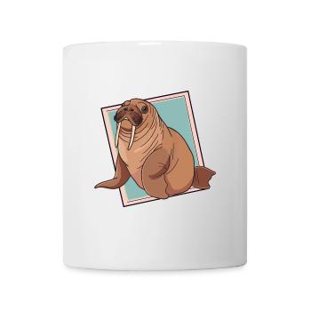 Walrus Arctic Sea Creatures - Mug - white - Front