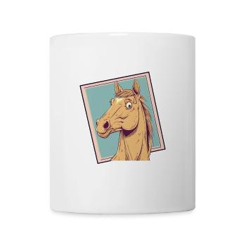 Pferde Pferd Reiter - Tasse - Weiß - Vorne