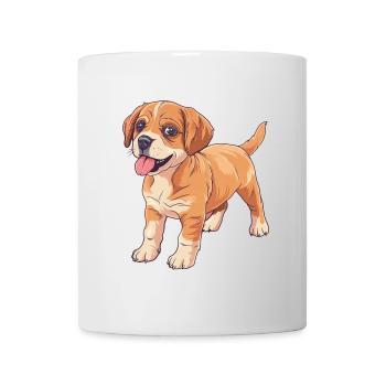Chien Doberman - Mug blanc - blanc - Devant