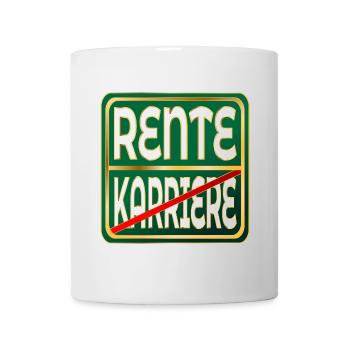 ABSCHIED KOLLEGEN RENTNER RUHESTAND - Tasse - Weiß - Vorne