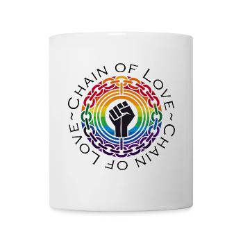 Chain of Love - Tasse - Weiß - Vorne