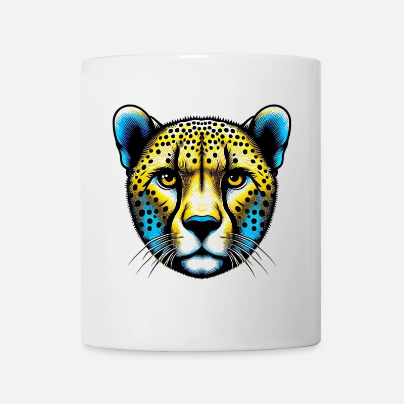 Gepard - Tasse - Weiß