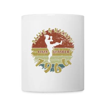 60. Geburtstag Alive and kickin since 10/1964 - Mug - white - Front