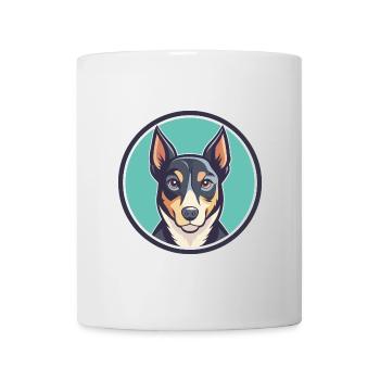 Rastreador Brasileiro Chien Race Dessin animé Kawaii Pet - Mug blanc - blanc - Devant