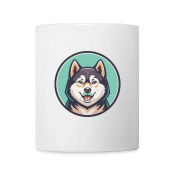 Rize Koyun Chien Race Dessin animé Kawaii Clipart Animal - Mug blanc - blanc - Devant