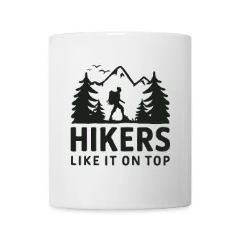 Randonneurs Randonnée Montagne Forêts Nature - Mug blanc - blanc - Devant