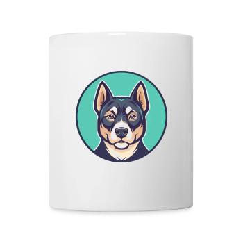 Smalandsstovare Hunderasse Cartoon Kawaii Clipart - Tasse - Weiß - Vorne