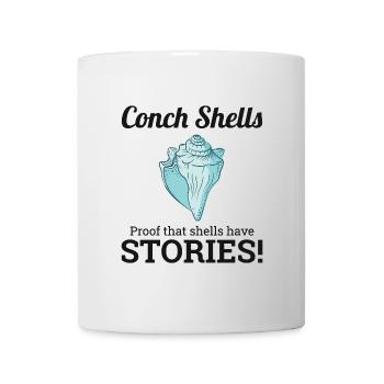 Conch Seashells Collector Beachcomber Sea Shell - Mug - white - Front