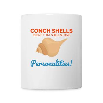 Muschel Muschel Sammler Beachcomber Muschel - Tasse - Weiß - Vorne