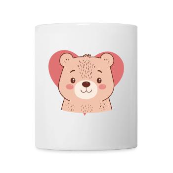 Baer Waldbewohner Braunbär - Tasse - Weiß - Vorne