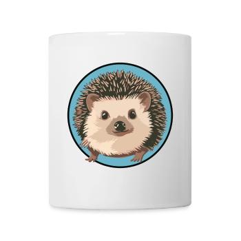 Hedgehog Prickly Pointed - Mug - white - Front
