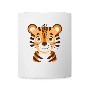 Tiger Wild Cat Wolf - Mug - white - Front
