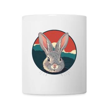 Hasenzahn Osterhase Hase - Tasse - Weiß - Vorne