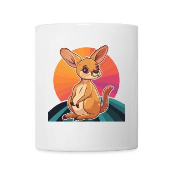 Kangaroo marsupial Sydney - Mug - white - Front