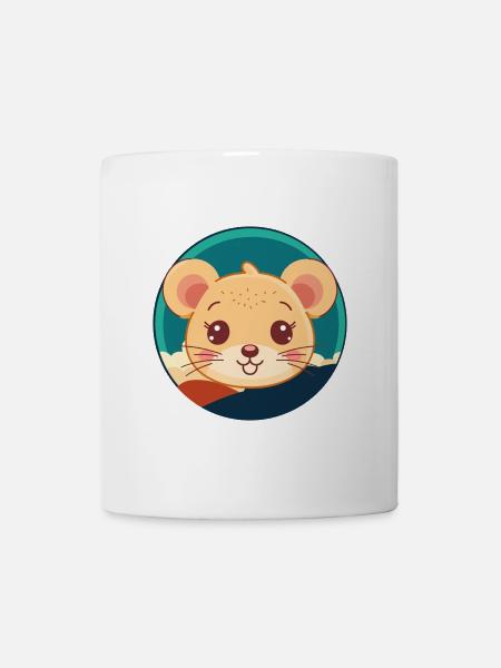 Mäuschen Mäuse Ratte - Tasse - Weiß