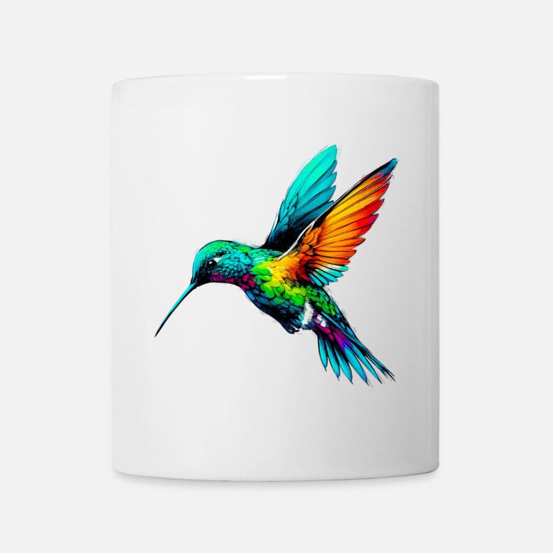 Kolibri - Tasse - Weiß
