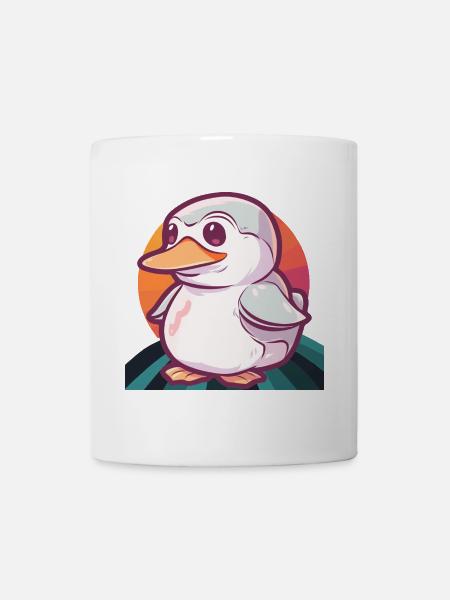 Entchen - Tasse - Weiß