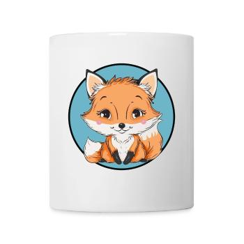 Fuchs Waldtier - Tasse - Weiß - Vorne