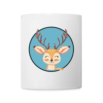 Hirsch Waldbewohner Rehkitz - Tasse - Weiß - Vorne