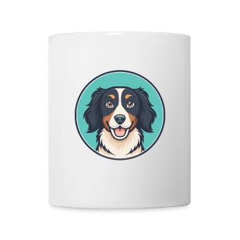 Stabyhoun Chien Race Dessin animé Kawaii Clipart Animal - Mug blanc - blanc - Devant