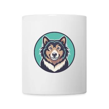 Tahltan Bear Dog Breed Cartoon Kawaii Clipart Pet - Mug - white - Front