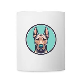 Thai Ridgeback Chien Race Dessin animé Kawaii Clipart - Mug blanc - blanc - Devant