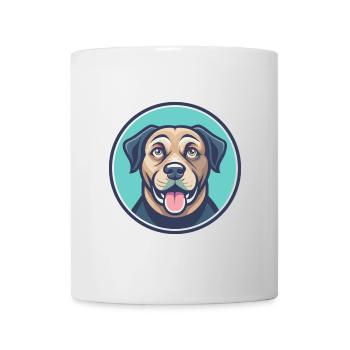 Tosa Hunderasse Cartoon Kawaii Clipart Illustration - Tasse - Weiß - Vorne