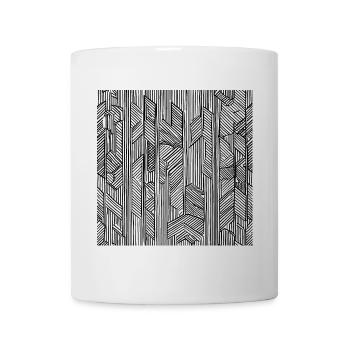 Traummuster 3 - Tasse - Weiß - Vorne