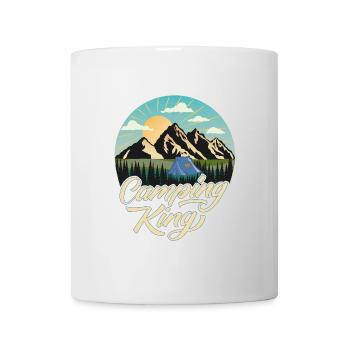 Camping - Mug - white - Front