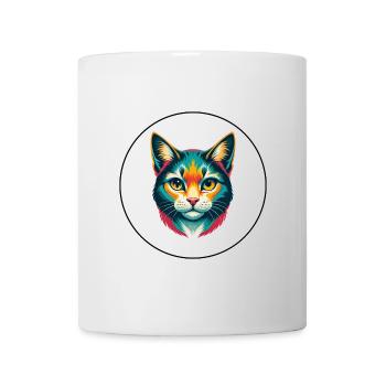 Australische Nebelkatzenrasse Cartoon Kawaii Tier - Tasse - Weiß - Vorne