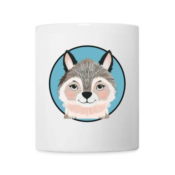 Meute de loups - Mug blanc - blanc - Devant