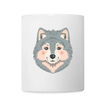 Wolf Wölfe - Tasse - Weiß - Vorne