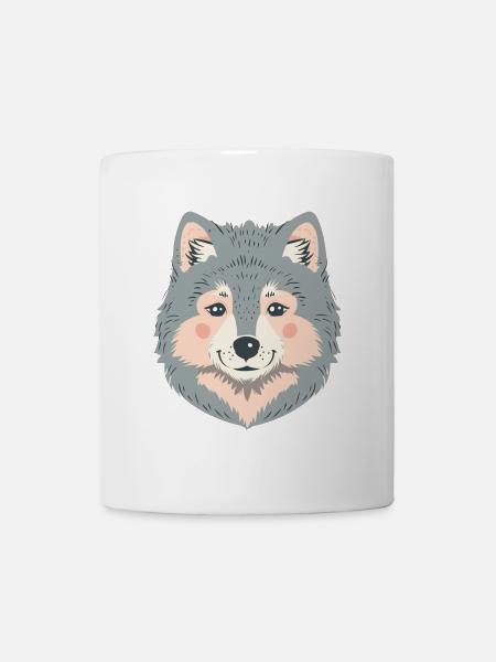 Wolf Wölfe - Tasse - Weiß