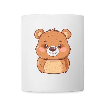 Baer Grizzly Eisbär - Tasse - Weiß - Vorne