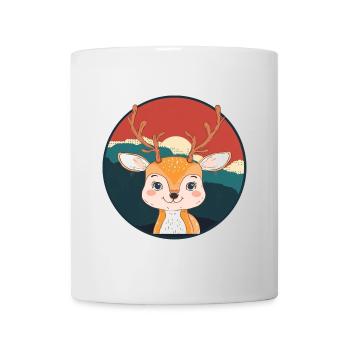 Deer Antlers Moose - Mug - white - Front