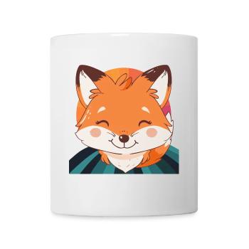 Fuchs Fox Waldbewohner - Tasse - Weiß - Vorne