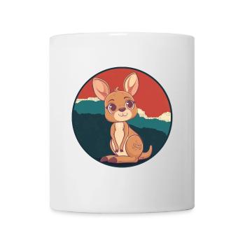Kaenguru Sydney Kangaroo - Tasse - Weiß - Vorne