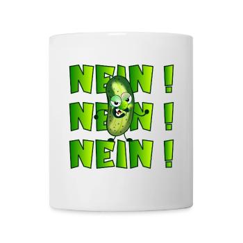 NEIN SAGEN - GURKENSALAT GEWÜRZGURKEN - Tasse - Weiß - Vorne